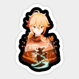 Kaedehara Kazuha Sticker